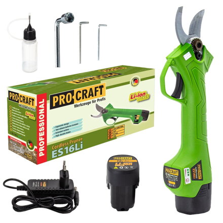 Aku  nožnice na konáre Procraft ES16Li1B